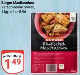 Globus Bürger Maultaschen Angebot