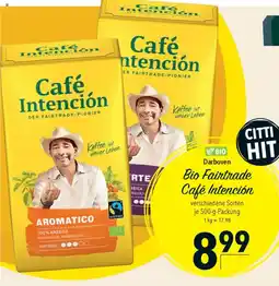 CITTI Markt Bio Fairtrade Café Intención Angebot