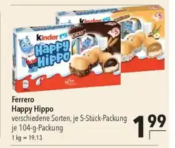 CITTI Markt Ferrero Happy Hippo Angebot
