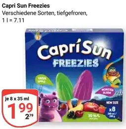 Globus Capri Sun Freezies Angebot