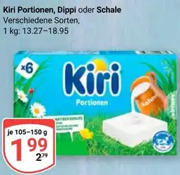 Globus Kiri Portionen, Dippi oder Schale Angebot