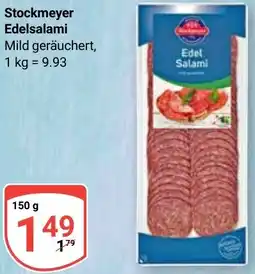 Globus Stockmeyer Edelsalami Angebot