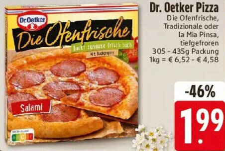 Luxus Dr Oetker Pizza Angebot Fotos