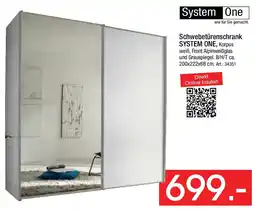 Zurbrüggen Schwebetürenschrank SYSTEM ONE Angebot