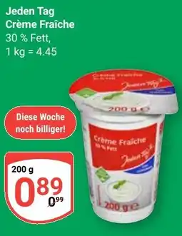 Globus Jeden Tag Crème Fraîche Angebot