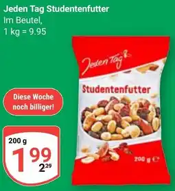 Globus Jeden Tag Studentenfutter Angebot