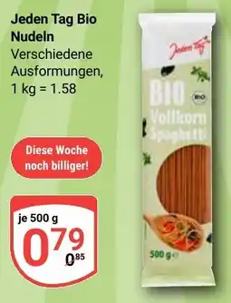 Globus Jeden Tag Bio Nudeln Angebot