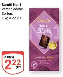 Globus Sarotti No. 1 Angebot
