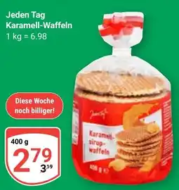 Globus Jeden Tag Karamell-Waffeln Angebot