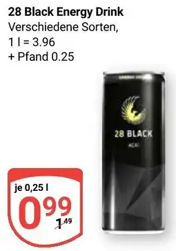 Globus 28 Black Energy Drink Angebot