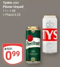 Globus Tyskie oder Pilsner Urquell Angebot