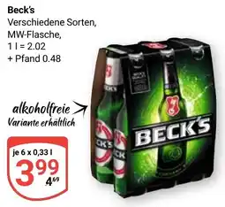 Globus Beck's Angebot