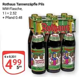 Globus Rothaus Tannenzäpfle Pils Angebot