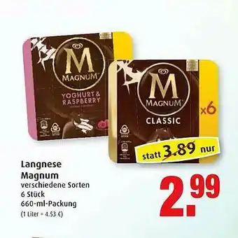 Markant Langnese Magnum Angebot