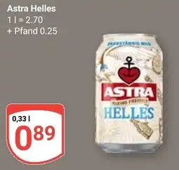 Globus Astra Helles Angebot