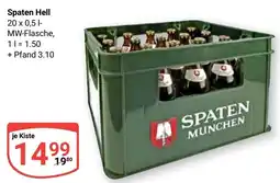 Globus Spaten Hell Angebot