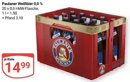 Globus Paulaner Weißbier 0,0 % Angebot