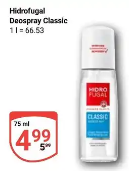 Globus Hidrofugal Deospray Classic Angebot