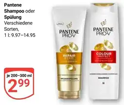 Globus Pantene Shampoo oder Spülung Angebot