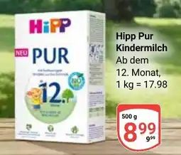 Globus Hipp Pur Kindermilch Angebot