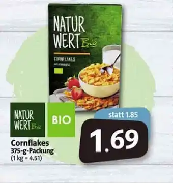 Markant Markt Natur Wert Bio Cornflakes Angebot