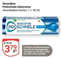 Globus Sensodyne ProSchmelz Zahncreme Angebot