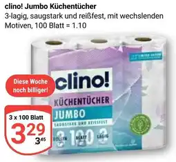 Globus clino! Jumbo Küchentücher Angebot