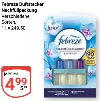 Globus Febreze Duftstecker Nachfüllpackung Angebot