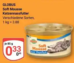 Globus GLOBUS Soft Mousse Katzennassfutter Angebot