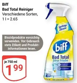 Globus Biff Bad Total Reiniger Angebot