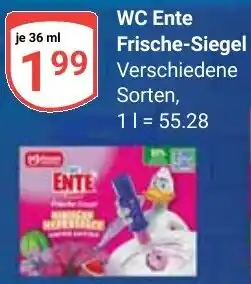 Globus WC Ente Frische-Siegel Angebot