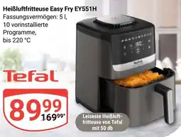 Globus Tefal Heißluftfritteuse Easy Fry EY551H Angebot