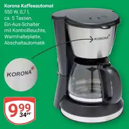 Globus Korona Kaffeeautomat Angebot