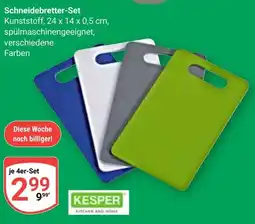 Globus KESPER Schneidebretter-Set Angebot