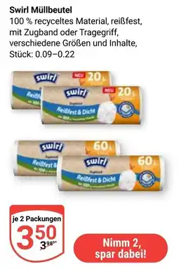 Globus Swirl Müllbeutel Angebot