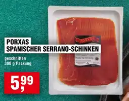 Handelshof Porxas spanischer serrano-schinken Angebot