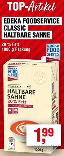 Handelshof Edeka foodservice classic haltbare sahne Angebot