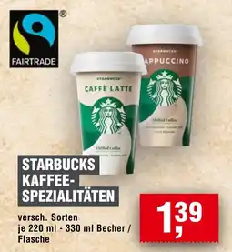 Handelshof Starbucks kaffee spezialitäten Angebot