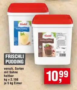 Handelshof Frischli pudding Angebot