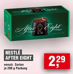 Handelshof Nestlé after eight Angebot