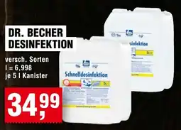 Handelshof Dr. becher desinfektion Angebot