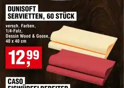 Handelshof Dunisoft servietten, 60 stück Angebot