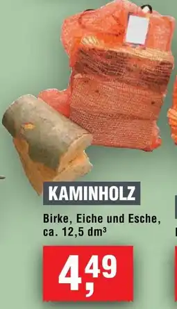 Handelshof Kaminholz Angebot