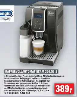 Handelshof Delonghi kaffeevollautomat ecam 356.57.B Angebot