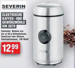 Handelshof SEVERIN Elektrische kaffee und gewürzmühle KM 3879 Angebot