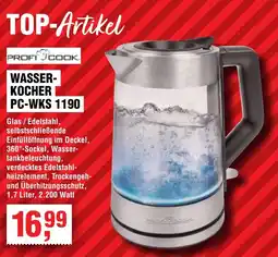 Handelshof Proficook wasser kocher PC-WKS 1190 Angebot