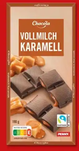 PENNY Choco´La Gefüllte Schokolade Vollmilch Karamell Angebot