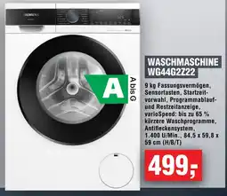 Handelshof SIEMENS Waschmaschine WG44G2Z22 Angebot
