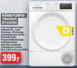 Handelshof SIEMENS Wärmepumpen trockner WT43HV04 Angebot