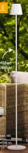 Segmüller Just Light. Akku-Stehlampe Euria Angebot